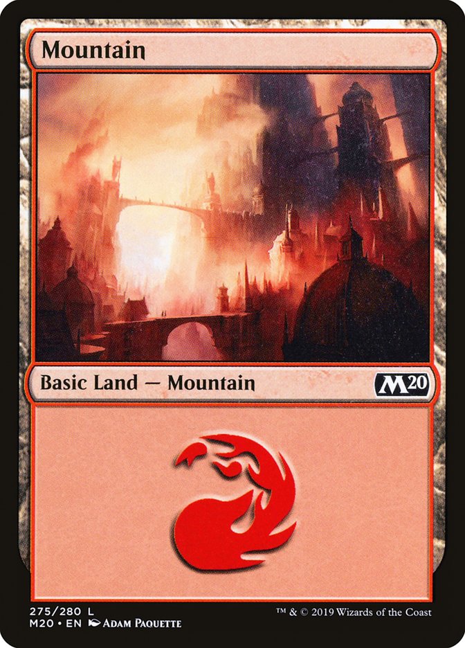 Mountain (275) [Core Set 2020] | Good Games Modbury