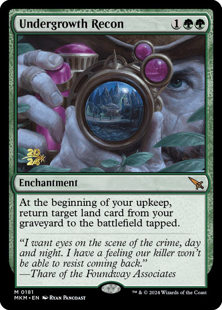 Undergrowth Recon 181s/182 (Prerelease Cards)  - Foil | Good Games Modbury