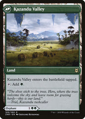 Kazandu Mammoth // Kazandu Valley [Zendikar Rising] | Good Games Modbury