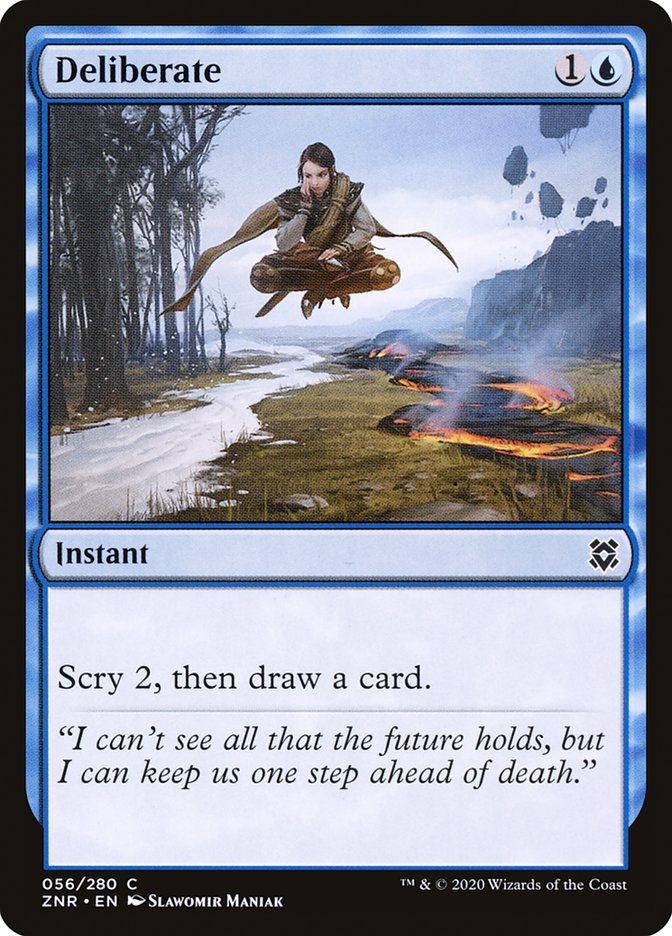 Deliberate [Zendikar Rising] | Good Games Modbury