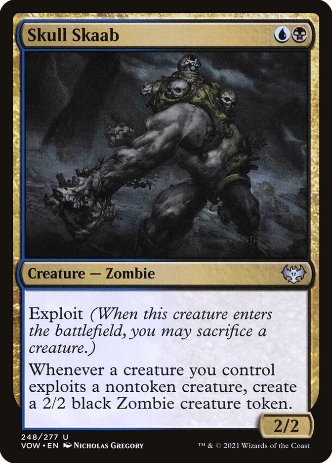 Skull Skaab 248/277 (Innistrad: Crimson Vow)  - Foil | Good Games Modbury
