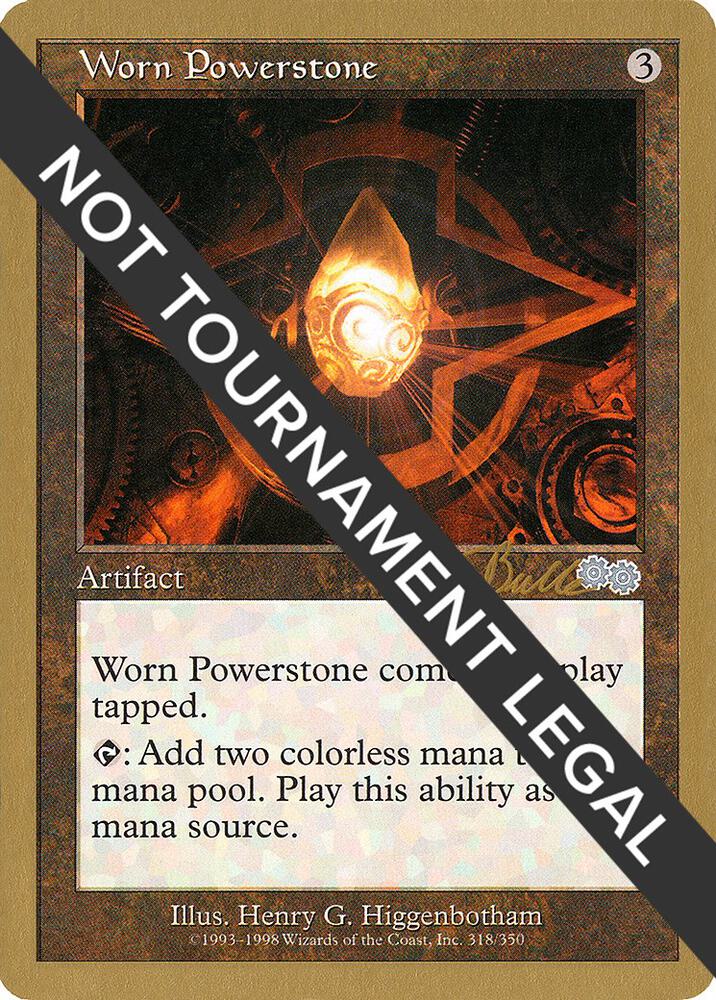 Worn Powerstone 1999 Kai Budde USG kb318/111 (World Championship Decks)  | Good Games Modbury