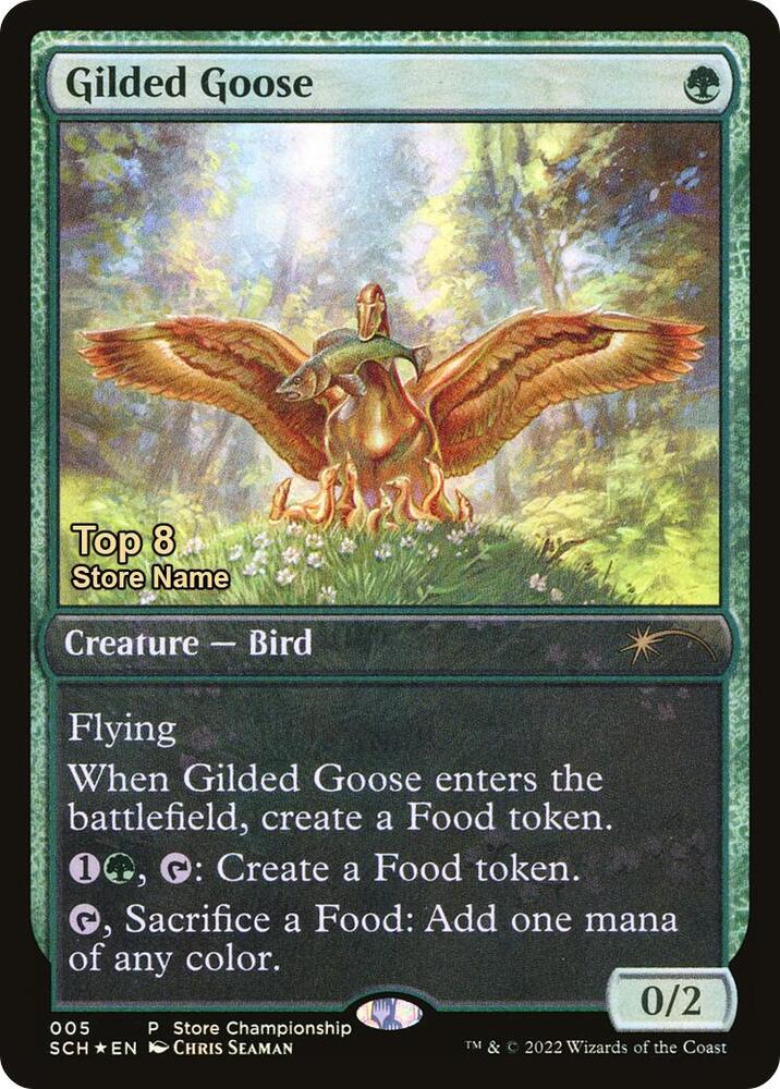Gilded Goose (Store Stamped) 5 (Game Day & Store Championship Promos)  - Full Art | Good Games Modbury