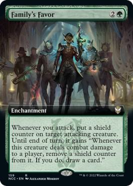 Familys Favor Extended Art 159/93 (Commander: Streets of New Capenna)  | Good Games Modbury