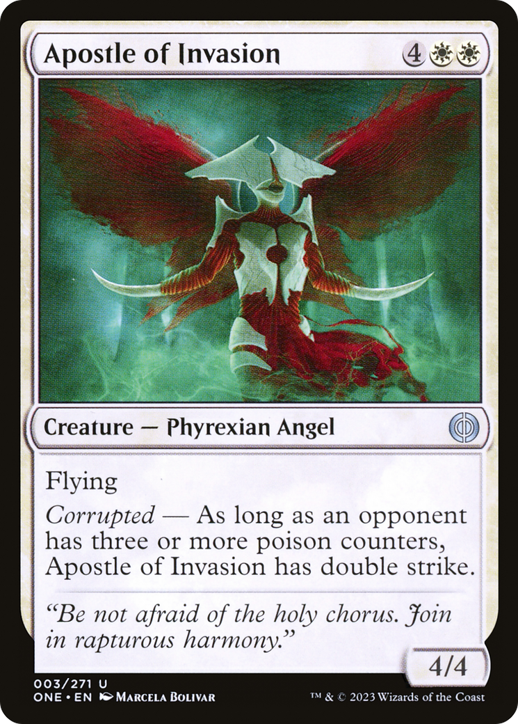 Apostle of Invasion [Phyrexia: All Will Be One] | Good Games Modbury