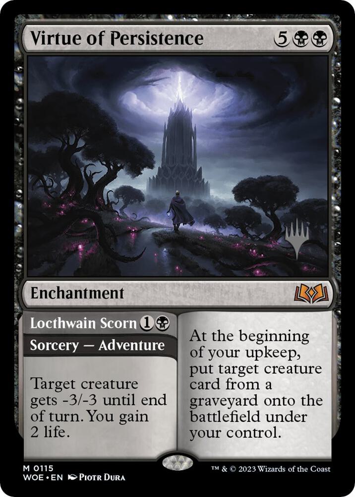 Virtue of Persistence 115 (Promo Pack: Wilds of Eldraine)  | Good Games Modbury