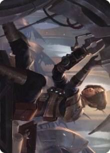Thopter Mechanic Art Card 13 (Art Series: The Brothers' War)  | Good Games Modbury