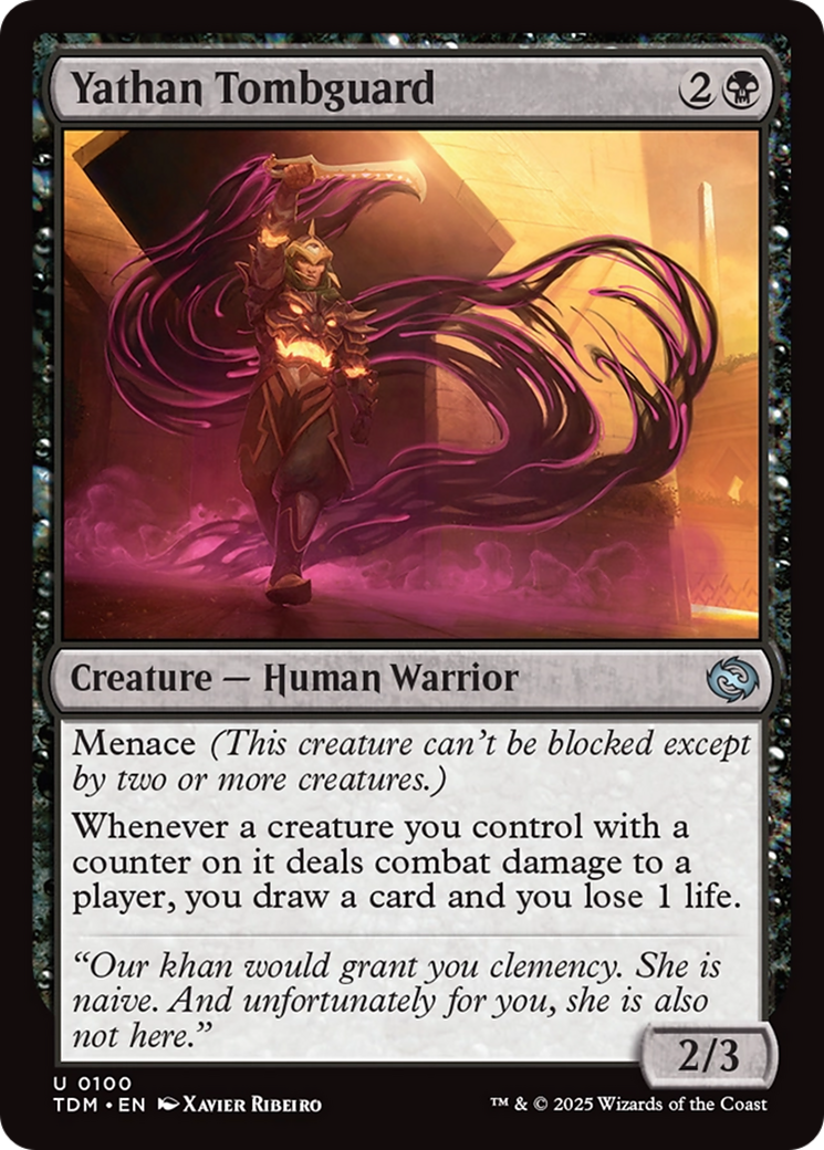 Yathan Tombguard [Tarkir: Dragonstorm] | Good Games Modbury