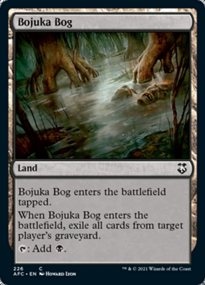 Bojuka Bog [Dungeons & Dragons: Adventures in the Forgotten Realms Commander] | Good Games Modbury