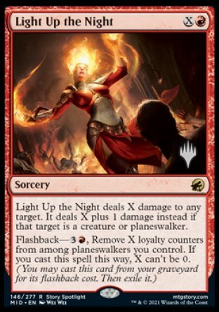 Light Up the Night (Promo Pack) [Innistrad: Midnight Hunt Promos] | Good Games Modbury
