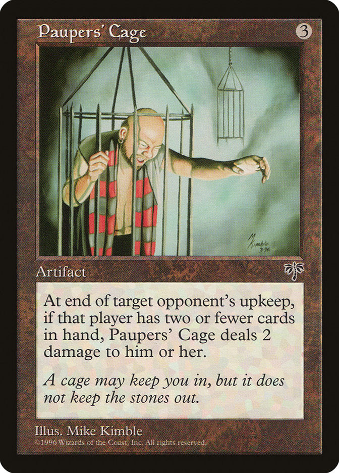 Paupers' Cage 314/350 (Mirage)  | Good Games Modbury