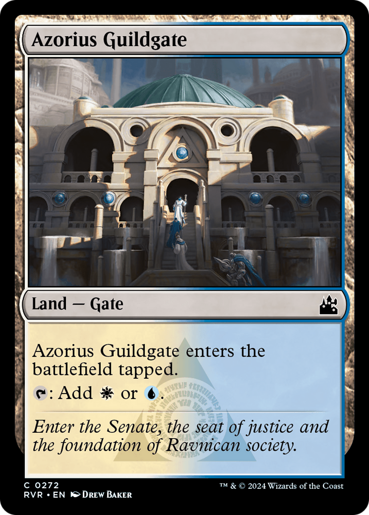 Azorius Guildgate [Ravnica Remastered] | Good Games Modbury