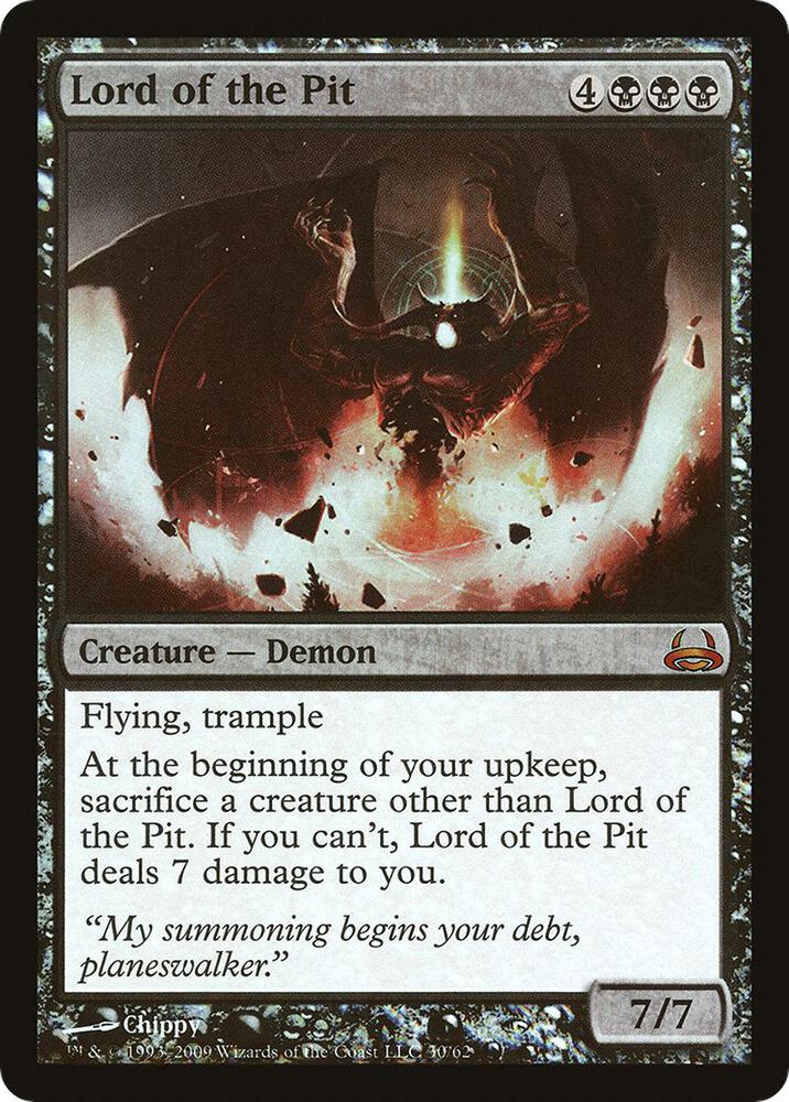 Lord of the Pit 30/62 (Duel Decks: Divine vs. Demonic)  - Foil | Good Games Modbury