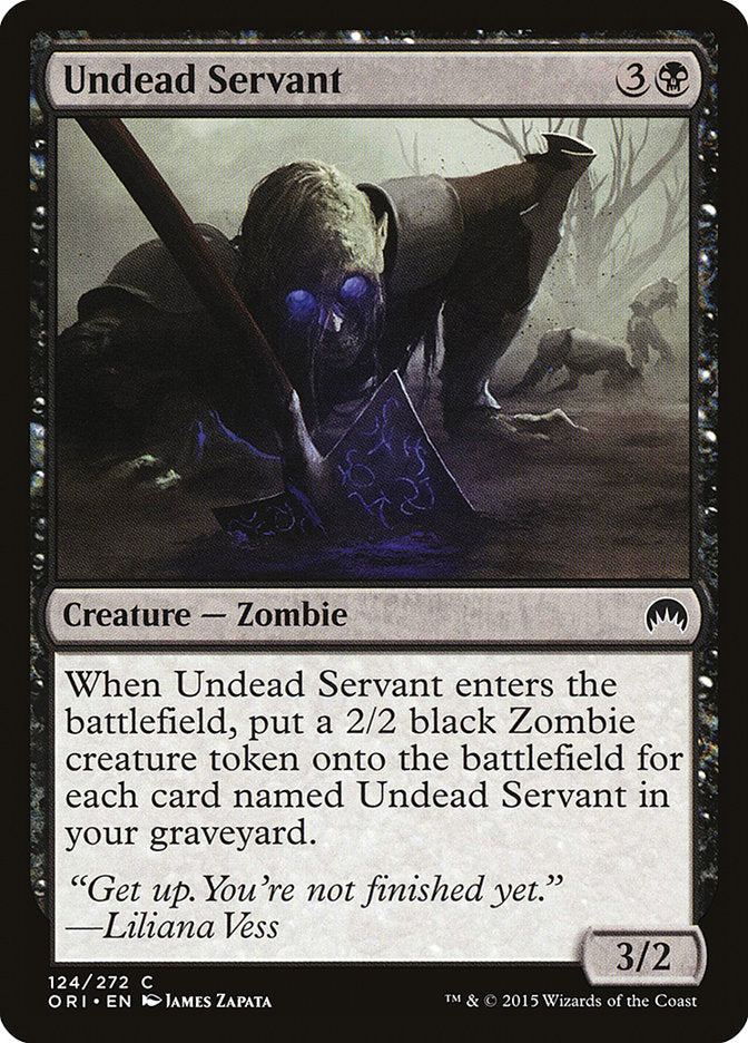 Undead Servant [Magic Origins] | Good Games Modbury