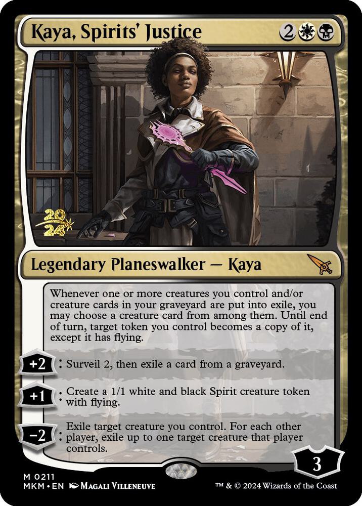 Kaya Spirits Justice 211s/182 (Prerelease Cards)  - Foil | Good Games Modbury