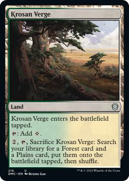 Krosan Verge 216/50 (Commander: Dominaria United)  | Good Games Modbury