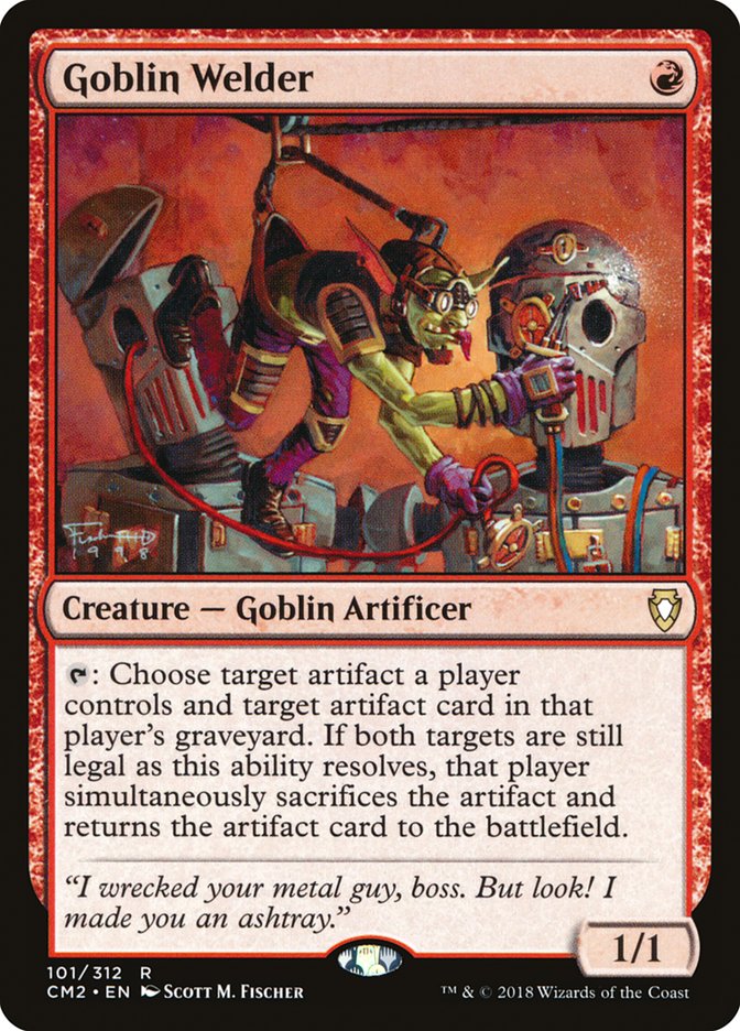 Goblin Welder [Commander Anthology Volume II] | Good Games Modbury