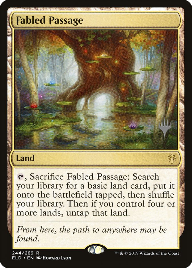 Fabled Passage (Promo Pack) [Throne of Eldraine Promos] | Good Games Modbury