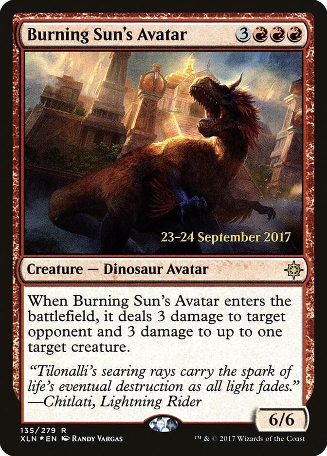 Burning Suns Avatar 135s/120 (Prerelease Cards)  - Foil | Good Games Modbury