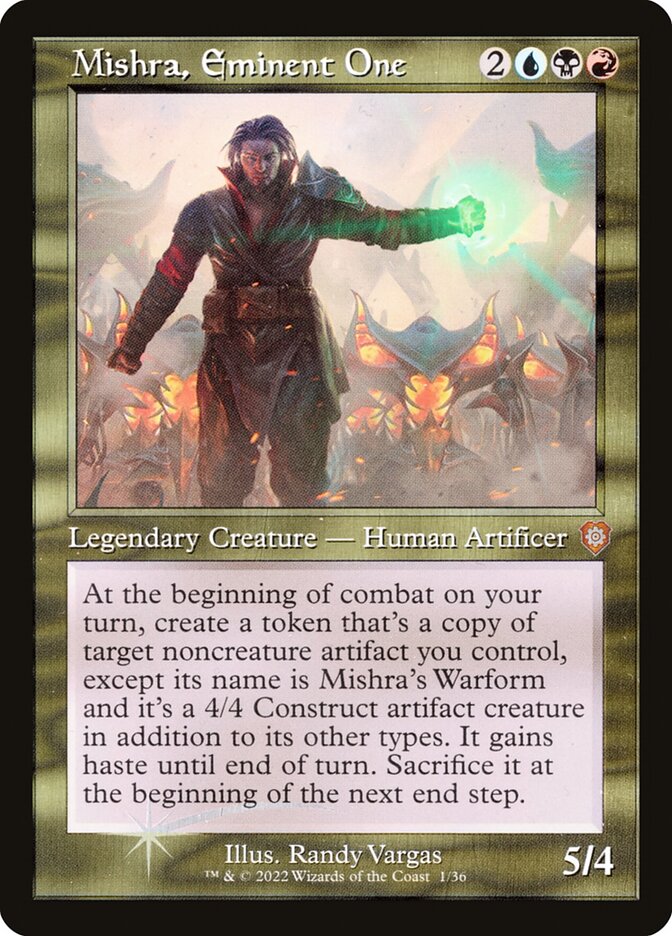 Mishra, Eminent One 1/40 (Commander: The Brothers' War)  | Good Games Modbury