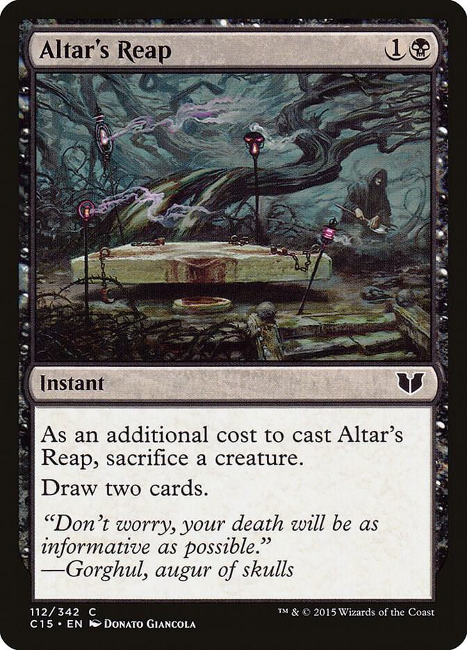 Altar's Reap 112/342 (Commander 2015)  | Good Games Modbury