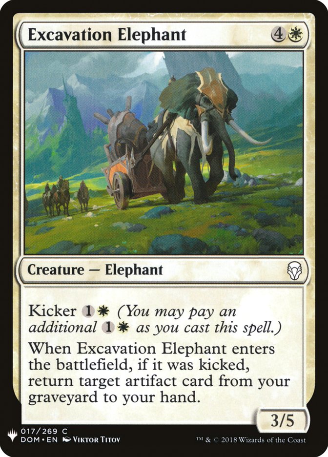 Excavation Elephant [Mystery Booster] | Good Games Modbury