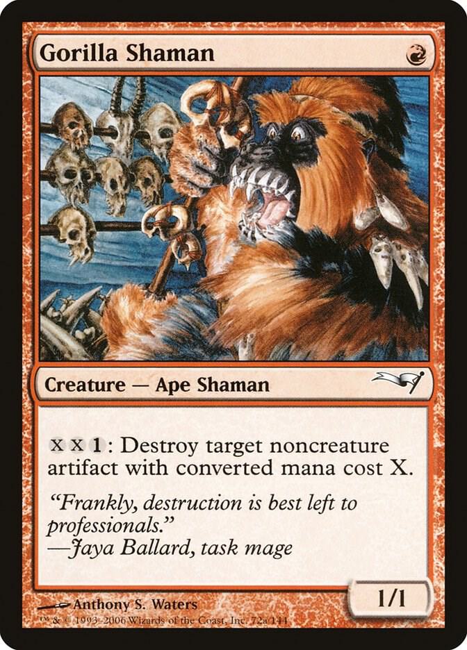 Gorilla Shaman 72a/62 (Coldsnap Theme Deck Reprints)  | Good Games Modbury