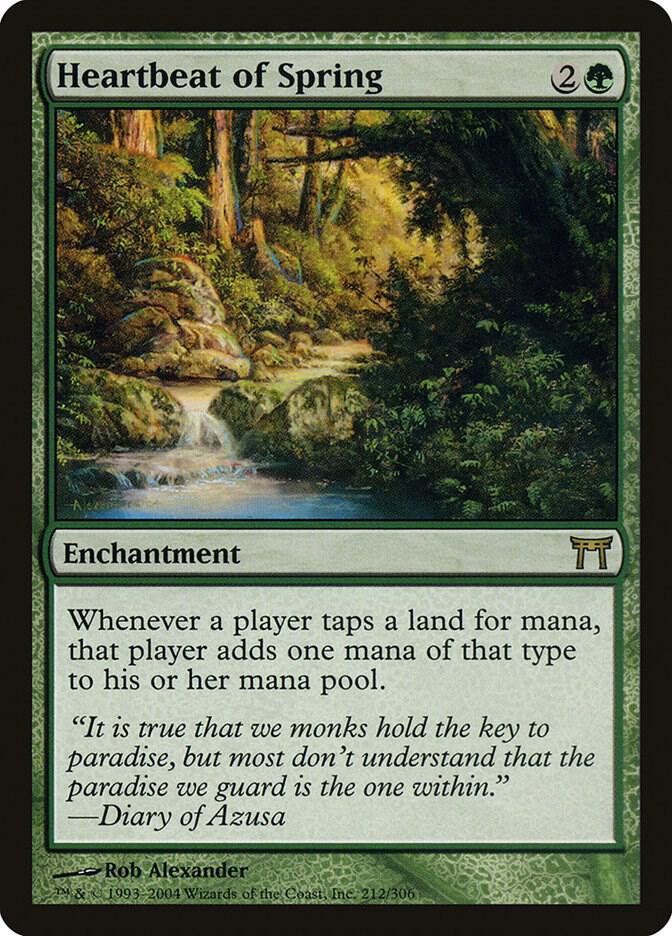 Heartbeat of Spring 212/306 (Champions of Kamigawa)  - Foil | Good Games Modbury