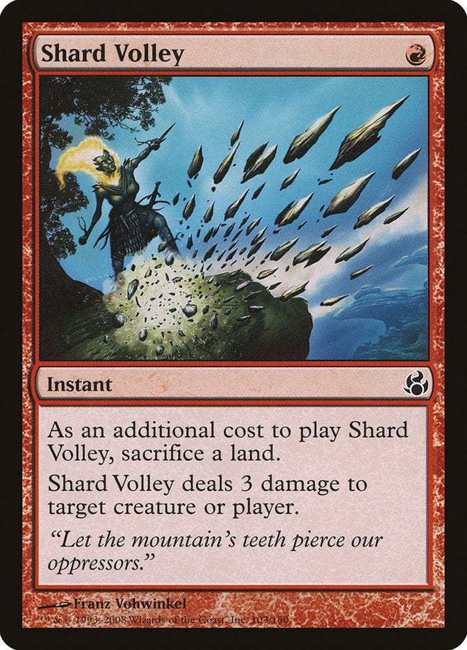 Shard Volley 103/150 (Morningtide)  - Foil | Good Games Modbury