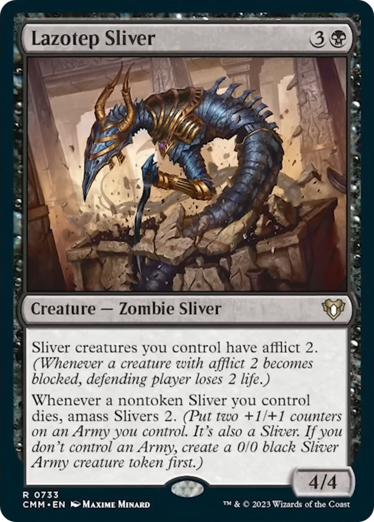 Lazotep Sliver [Commander Masters] | Good Games Modbury
