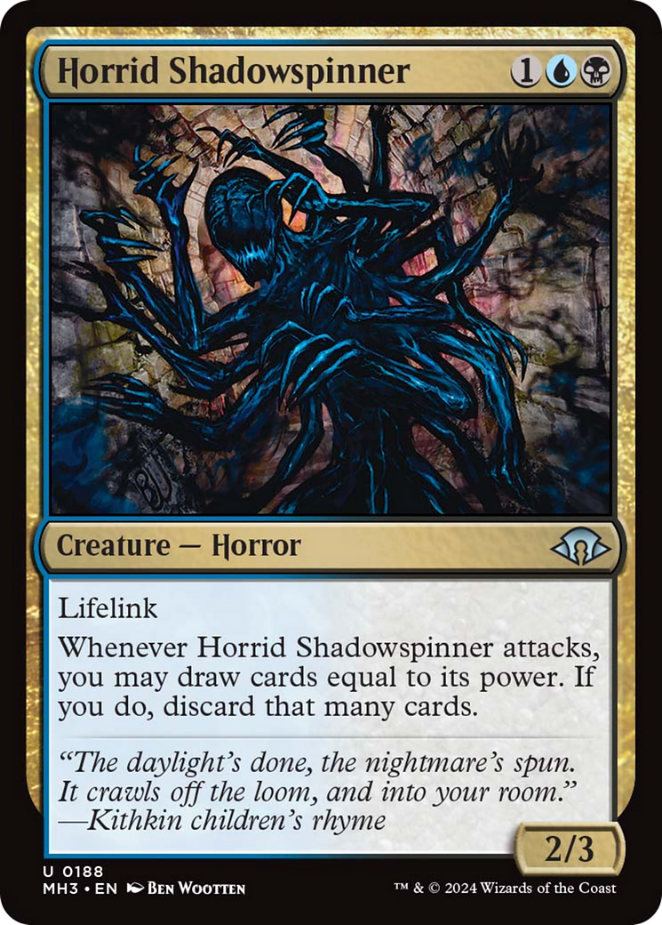 Horrid Shadowspinner [Modern Horizons 3] | Good Games Modbury