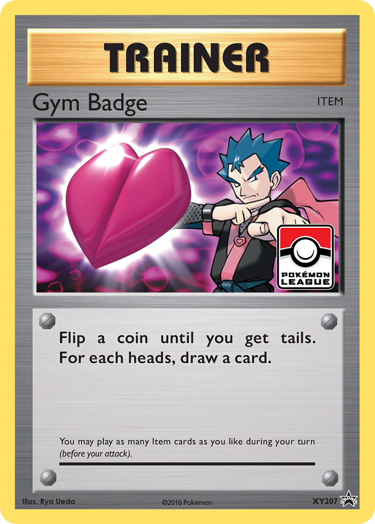 Gym Badge (XY207) (Koga) [XY: Black Star Promos] | Good Games Modbury