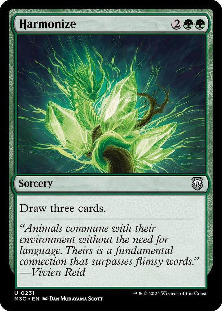 Harmonize 231/411 (Commander: Modern Horizons 3)  - Ripple Foil | Good Games Modbury