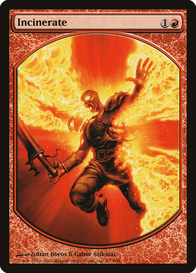 Incinerate [Magic Player Rewards 2008] | Good Games Modbury