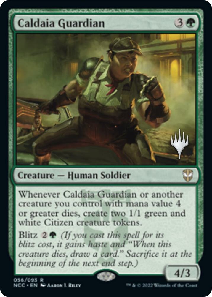 Caldaia Guardian 56p/76 (Promo Pack: Streets of New Capenna)  - Foil | Good Games Modbury