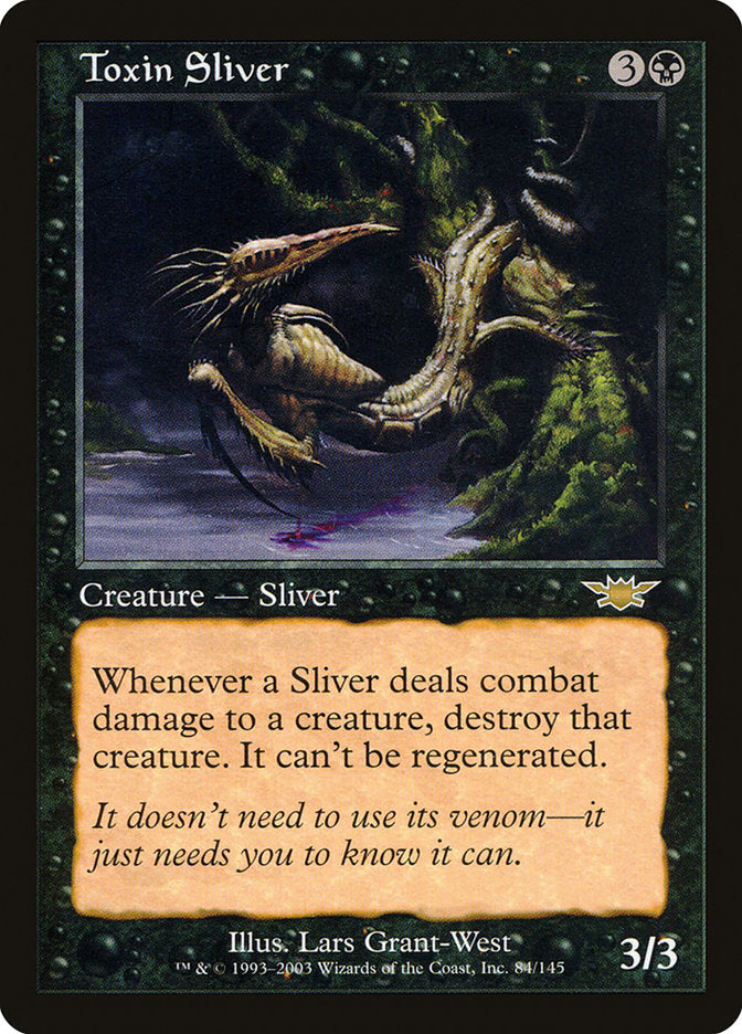 Toxin Sliver 84/145 (Legions)  - Foil | Good Games Modbury