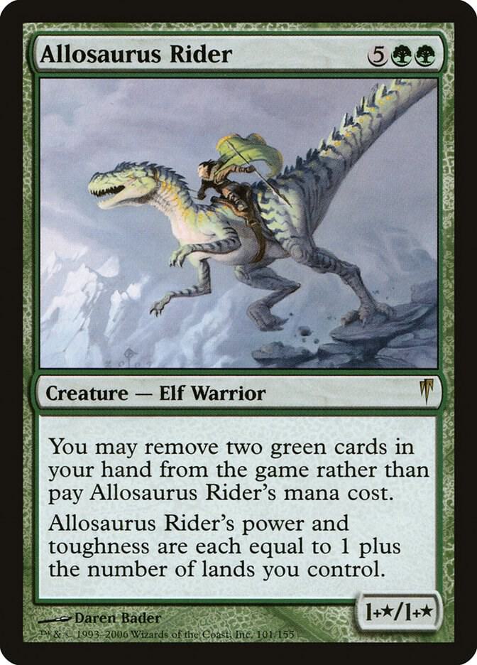 Allosaurus Rider 101/155 (Coldsnap)  | Good Games Modbury