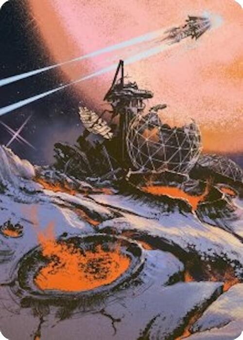 Petrified Field Art Card 52 (Art Series: Edge of Eternities)  | Good Games Modbury