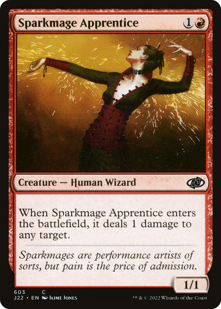 Sparkmage Apprentice [Jumpstart 2022] | Good Games Modbury