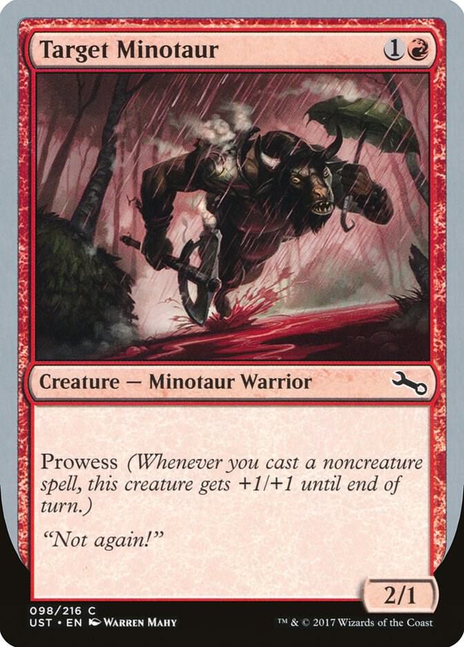 Target Minotaur 98/216 (Unstable)  - Foil | Good Games Modbury