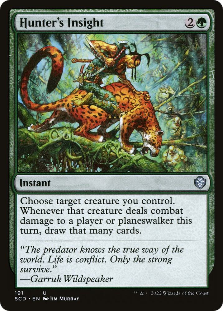 Hunter's Insight 191/352 (Starter Commander Decks)  | Good Games Modbury