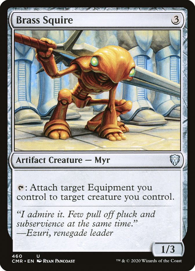 Brass Squire [Commander Legends] | Good Games Modbury