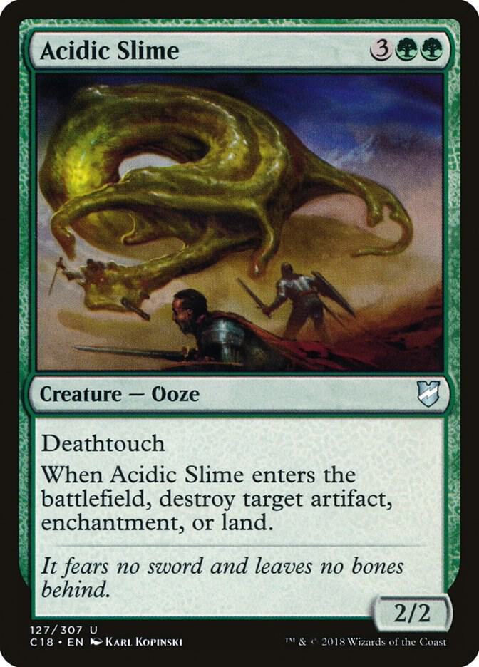 Acidic Slime 127/307 (Commander 2018)  | Good Games Modbury