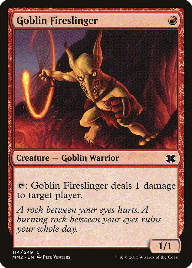 Goblin Fireslinger 114/249 (Modern Masters 2015)  | Good Games Modbury