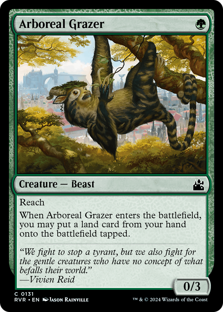 Arboreal Grazer [Ravnica Remastered] | Good Games Modbury