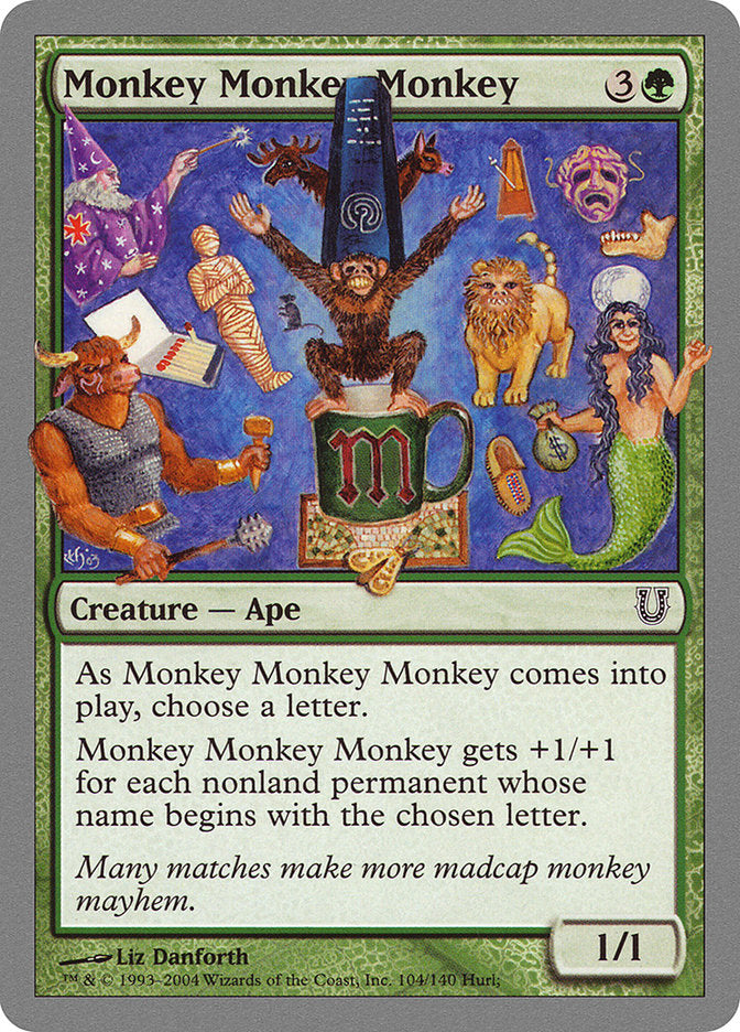 Monkey Monkey Monkey 104/140 (Unhinged)  | Good Games Modbury