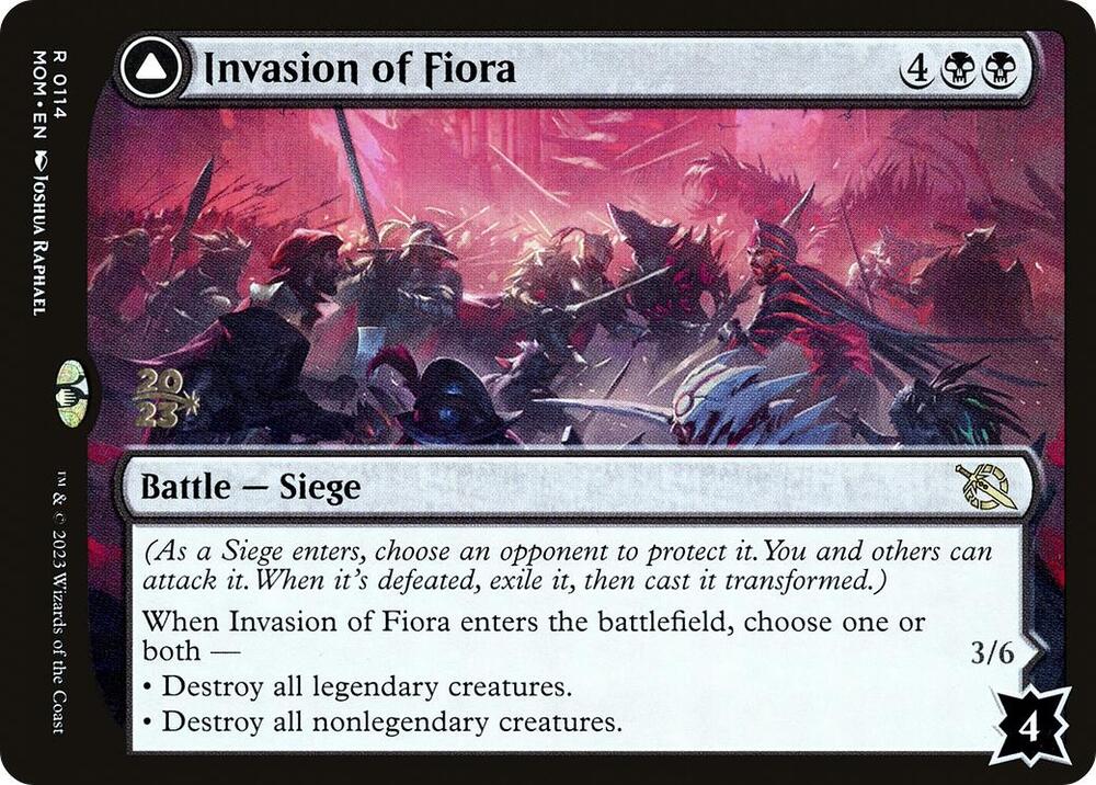 Invasion of Fiora 114s/162 (Prerelease Cards)  - Foil | Good Games Modbury