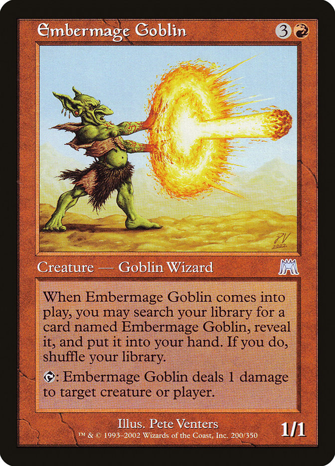 Embermage Goblin [Onslaught] | Good Games Modbury