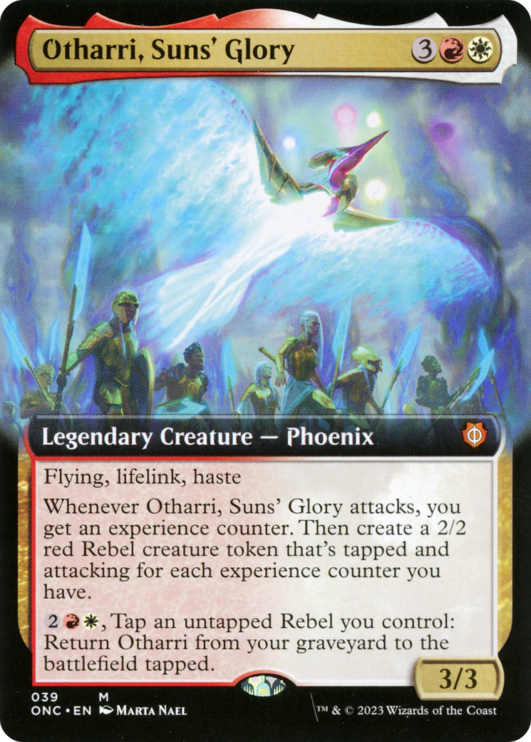Otharri, Suns' Glory (Extended Art) [Phyrexia: All Will Be One Commander] | Good Games Modbury