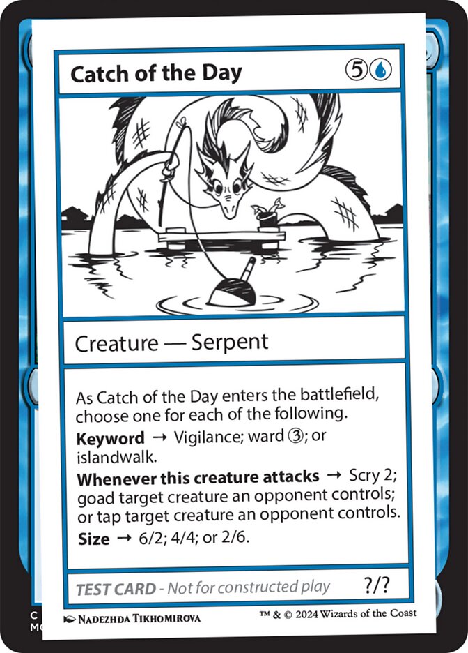 Catch of the Day 528/390 (Mystery Booster 2 Playtest Cards)  | Good Games Modbury